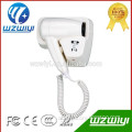 2016 Hot sale China 1200W-1800W Wall Mounted hotel Hair Dryer